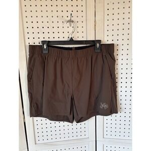 Portal Marka Liner Shorts Men's XL Running Biking Brown Athletic Pull On